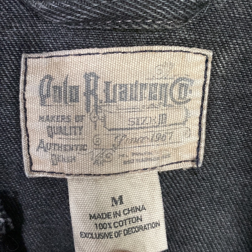 Kids ‘Polo Ralph Lauren’ Dark Wash Jean Jacket. - Picture 4 of 4